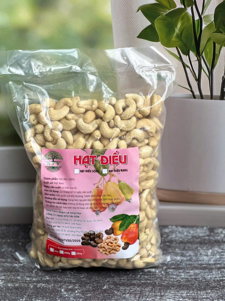 Hạt Điều Sống Nguyên Hạt W320