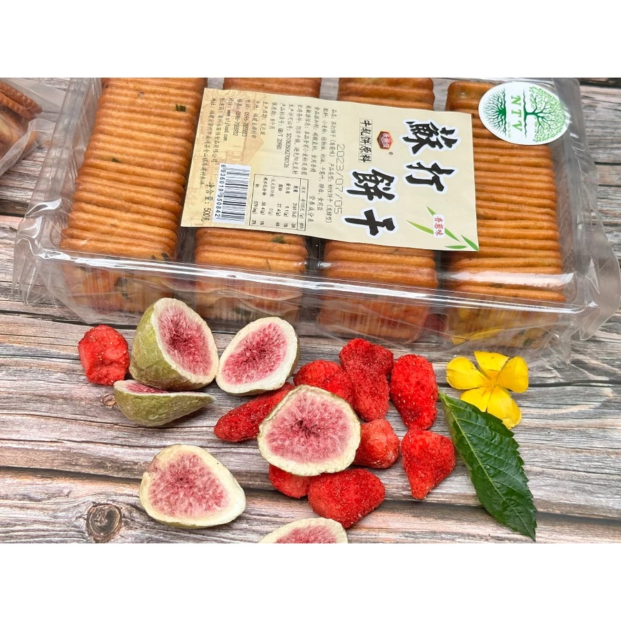 Bánh Quy Hành, Bánh Kẹo Hành, Bánh Quy Đài Loan 500g