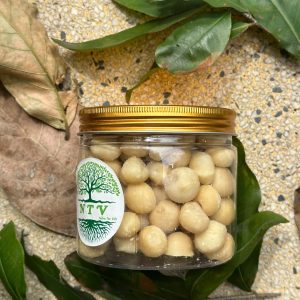 250G Nhân hạt Macca Úc Vỡ Đôi - Đóng hũ tiện tụng