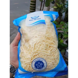 1KG Phô Mai Mozzarella bào sợi - Trắng
