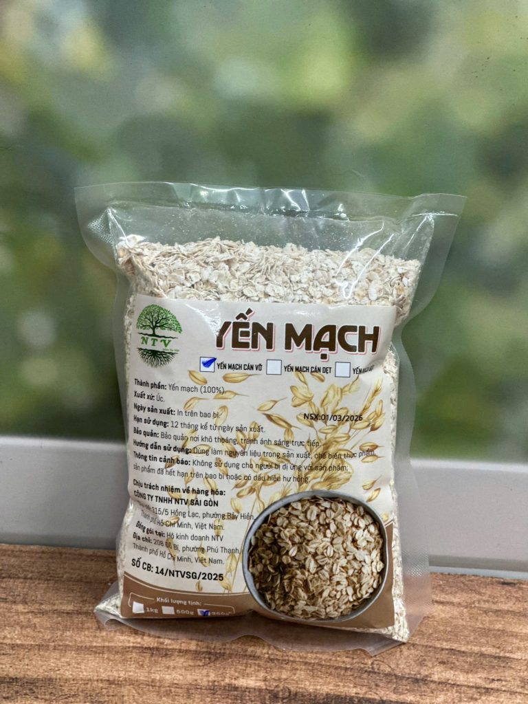 yến mạch cán vỡ, yến mạch